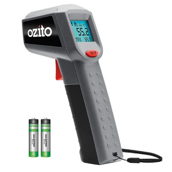 Ozito 8:1 Distance To Spot Ratio Infrared Thermometer (6681561464984)