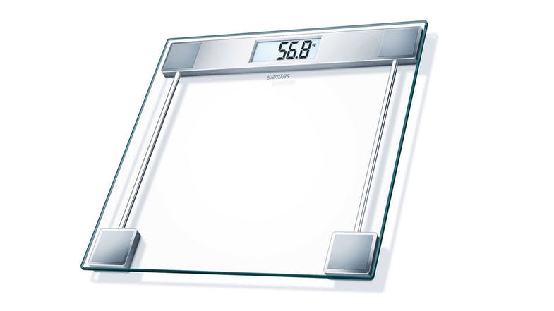 Sanitas Glass Digital Bathroom Floor Scale (300x300mm) (6927159263384)