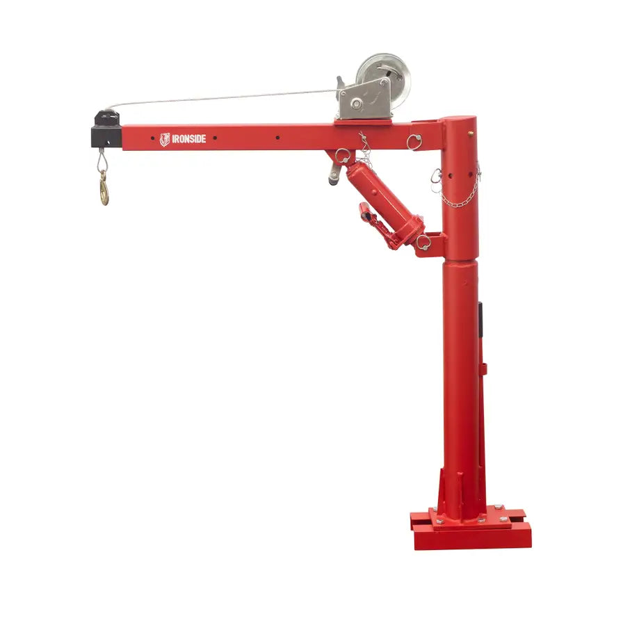 Cranes 450kg Foldable Ute Deck Swivel Crane with Winch – i Supply ...