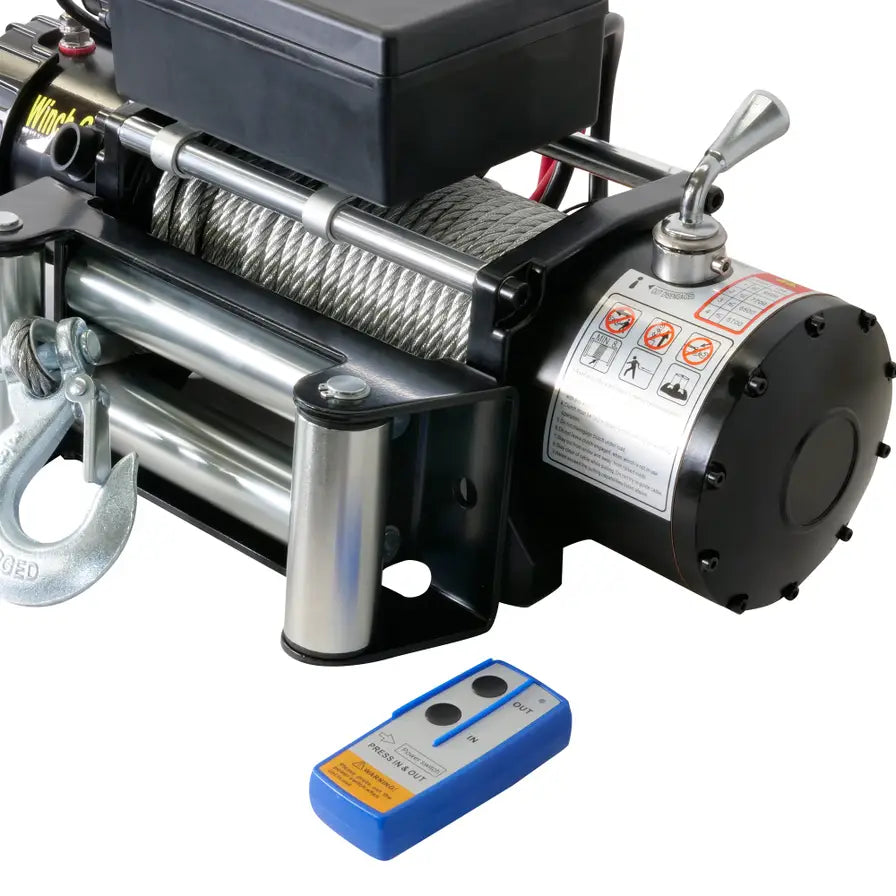 Automotive 9500lb 12v ATV Winch (wire rope) i Supply Solutions NZ