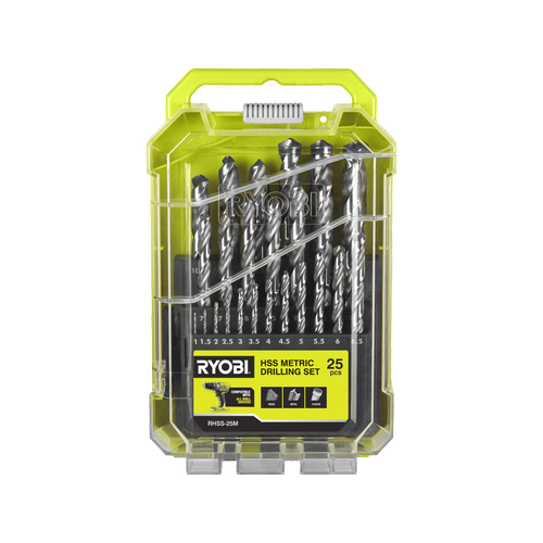 Ryobi drill and bit set deals