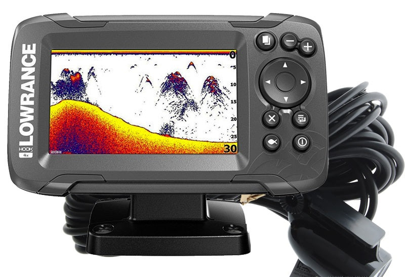 Marine FISH FINDER Lowrance HOOK2 4x with Bullet Transducer – i Supply  Solutions NZ