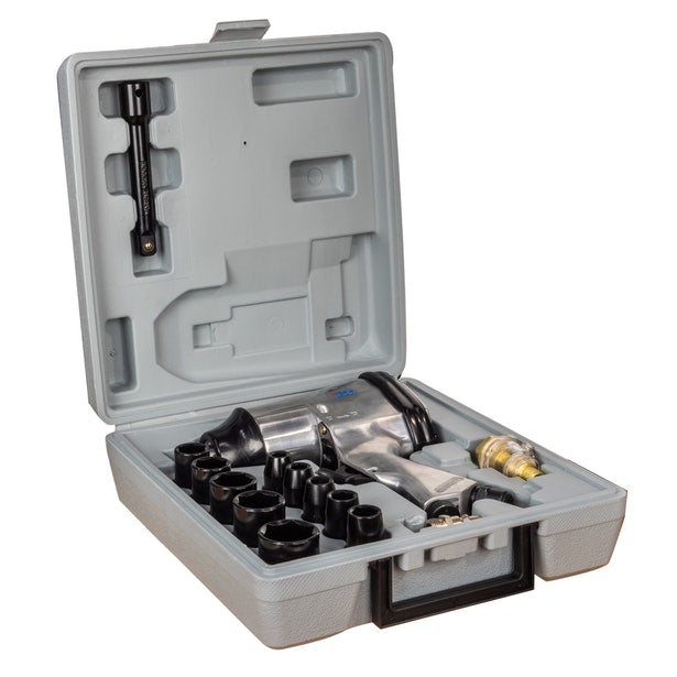 17pc 1/2in Air Impact Wrench Kit (4651287347257)