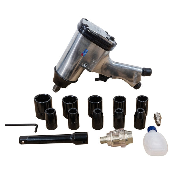 17pc 1/2in Air Impact Wrench Kit (4651287347257)