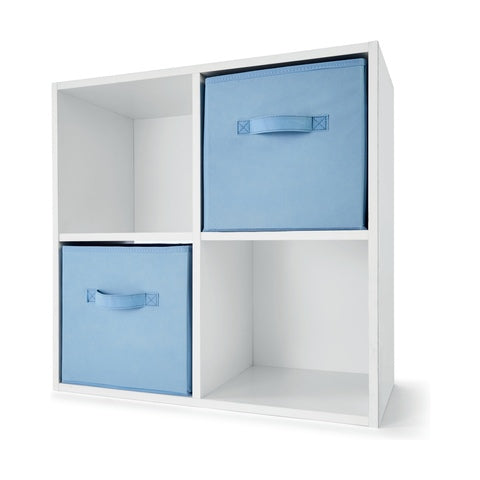 2 Pack Collapsible Storage Cubes - Blue (4523356094521)