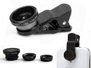 3 in 1 Fish Eye Micro Lens Kit for iPhone Samsung (4649260515385)