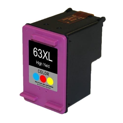 63XL Color - TriColor Ink Cartridge Compatible – for use in HP Printer (6597112201368)