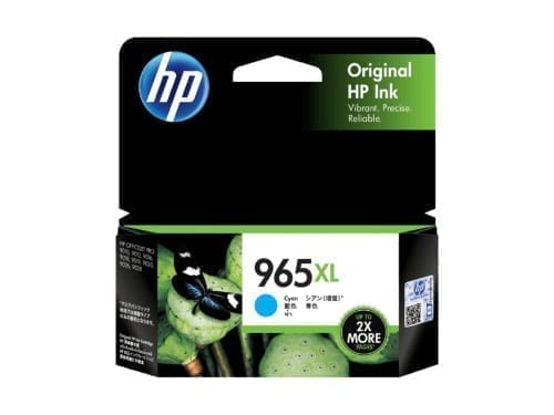 965XL HP Cyan Hi Capacity Ink Cartridge Genuine (6760974778520)