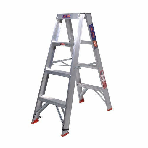 1.2m 150kg Double Sided Aluminium Step Ladder (6780085272728)