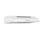 Bellini 600mm White Slimline Rangehood (7053837336728)