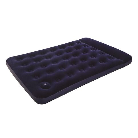 Pavilion Flocked Pabillo Airbed with Foot Pump - Double (6031981871256)