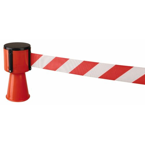 Brutus Retractable Belt Barrier - (Fits on all standard sized traffic cones) (6916670259352)