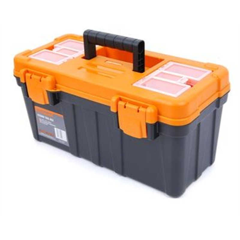Craftright Tool Box 435mm Black/Orange (4550014140473)