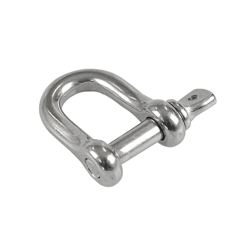 D Shackle 10mm Stainless Steel - (55W x 60H x 25D) (6688971784344)