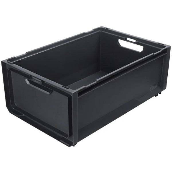 Ezy Storage 44L Grey Bunker System Crate (fully collapseable, stackable) (6146281504920)
