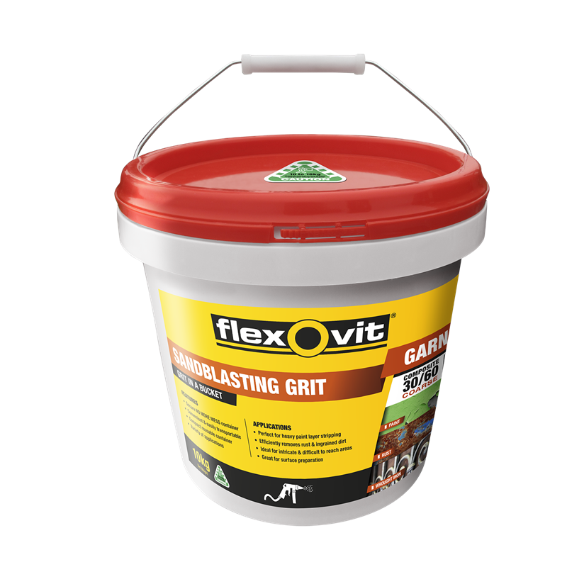 Flexovit 10kg Garnet Sandblasting Grit (4534968975417)