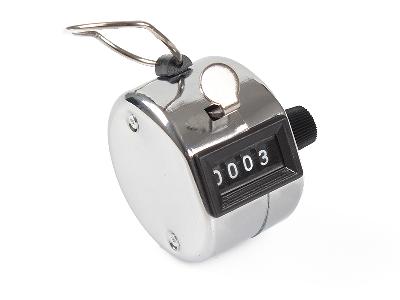 Hand Tally Counter 4 Digits (6676052213912)