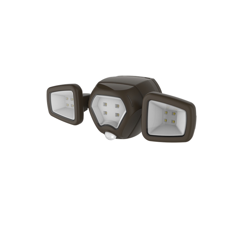 Luxworx Triple Head Security Light 750Lm, 10 Meters, IP65, 120 Degrees (5379927769240)