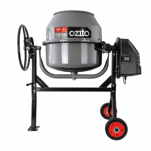 Ozito 120L 550W Cement Mixer (6982175522968)