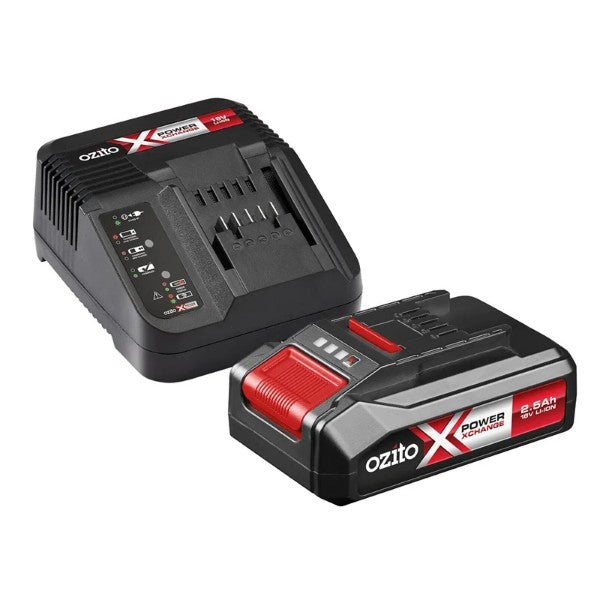 Ozito PXC 18V 2 In 1 Cordless Nail And Staple Gun - (Now comes with 2.5ah Battery & Charger Pack) (5659554644120)