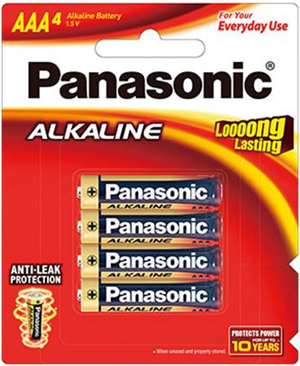 AAA Alkaline Battery 4 Pack (6984208154776)