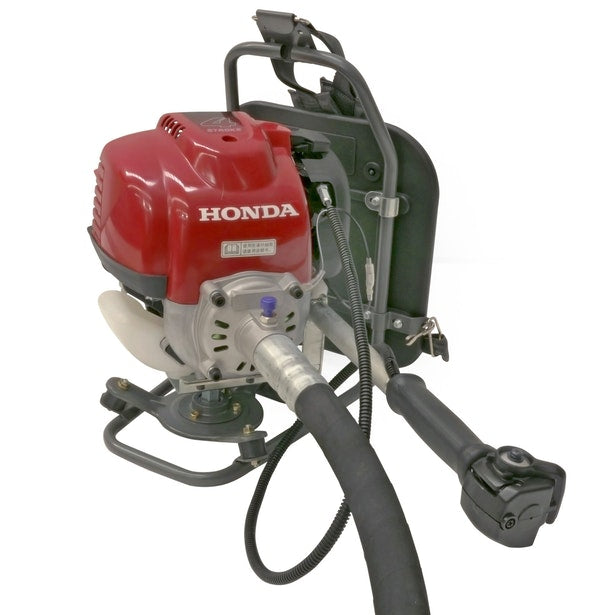 Petrol Backpack Concrete Vibrator, Honda 2HP, 38mm Spud, 1.5m Hose (5993996222616)