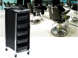 Salon Trolley Hairdresser 5 Drawers/Tier On Wheels (4620412092473)