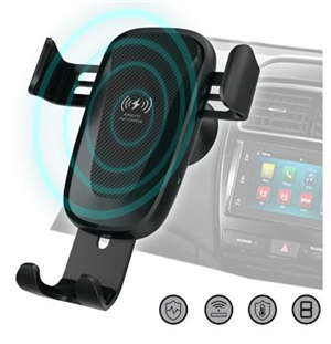 Sansai Hands-free Car Vent Mount with Wireless Charging (6982861455512)
