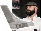 Stainless Steel Beard Styling and Shaping Template Comb (4622719942713)