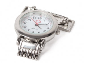 Steel Quartz Nurses Fob Watch (4622744879161)