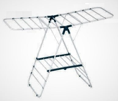 Sunfresh 500 x 900 x 1330mm White 14m A-Frame Clothes Airer (6813745971352)