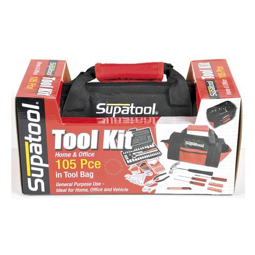 Supatool 105 Piece Tool Kit In Bag (6916753981592)