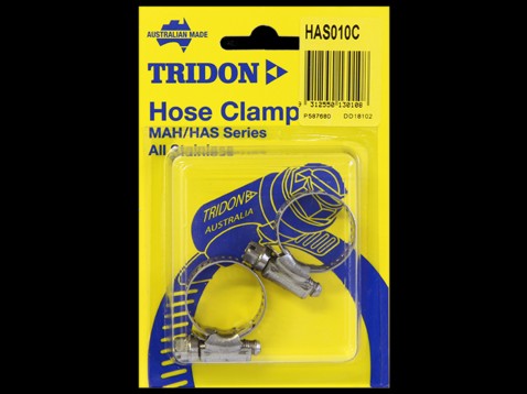 Tridon Hose Clip Wide Band SS 14mm-27mm 2Pk (6901531246744)