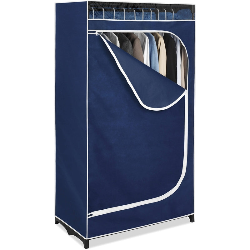 Whitmor Blue Clothes Closet - 502mm Depth x 914mm Width x 1.624 m Height (5241478512792)