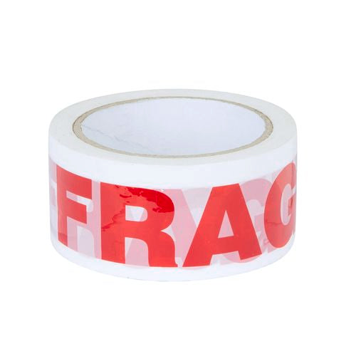 Wrap & Move 48mm x 66m Fragile Warning Tape (6943351308440)