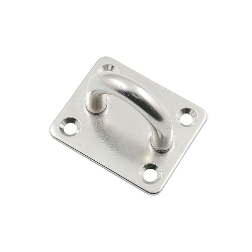 Eye Plate 8mm SS Square (6904047337624)