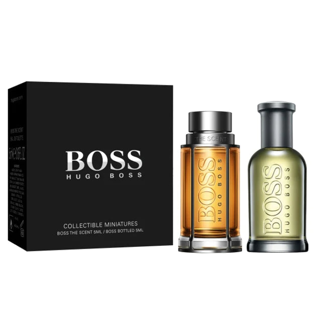 Mens Hugo Boss Collectible Miniatures 2 Piece T Set For Men I Supply Solutions Nz