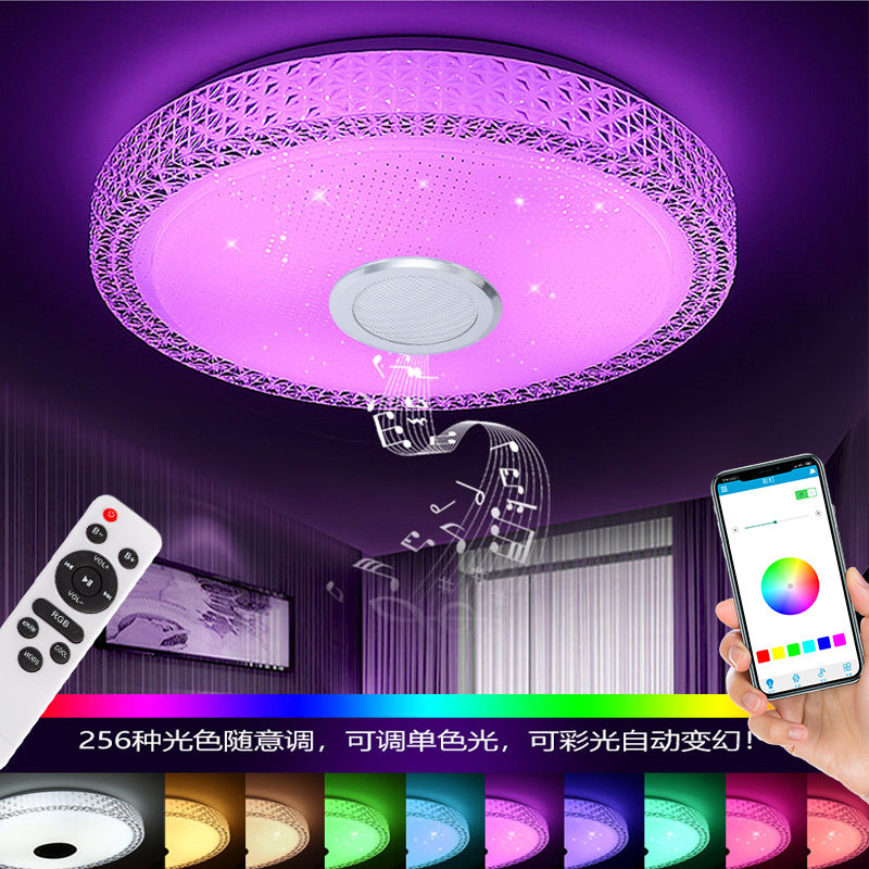 Lighting 85 265V 16 inch LED Ceiling Light with Bluetooth Speaker