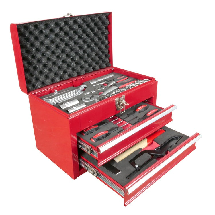 Tool Kit 74pc in Metal Tool Box TRGW00074 (4540966633529)